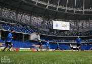 Открытая тренировка ФК "Динамо" на стадионе ВТБ Арена