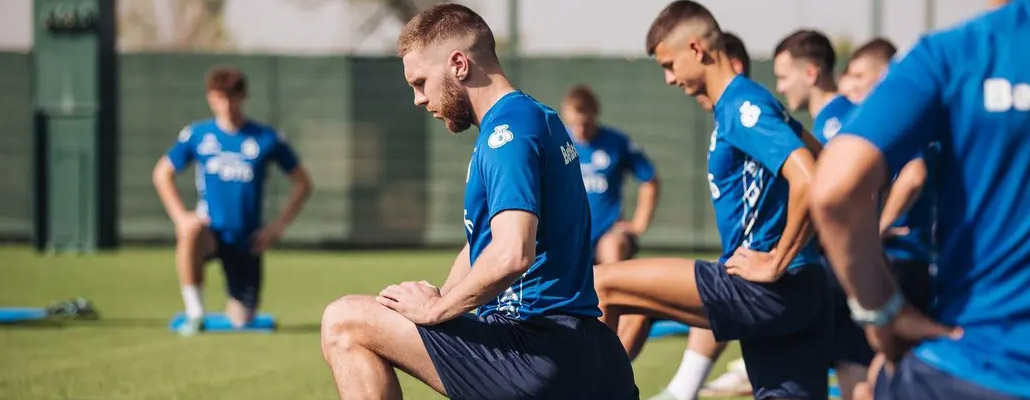 Динамовцы приступили к работе на зимних сборах в ОАЭ