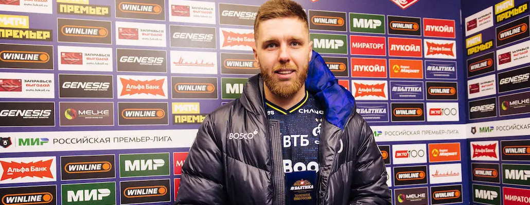 Сергеев признан лучшим игроком матча со «Спартаком»