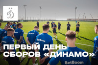 Первый день сборов «Динамо»
