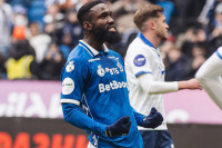 Нгамале — о матче против «Крыльев Советов»: «Это была моя инициатива пробить пенальти, хотя меня изначально не назначали»