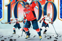 Александр Овечкин забил 1000-й гол с учётом плей-офф в НХЛ