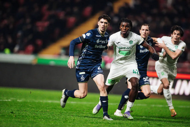 Динамовцы уступили «Ахмату» в выездном матче РПЛ