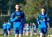 Первая тренировка после кубковой победы