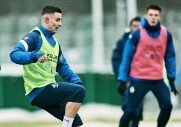 Тренировки перед игрой с «Краснодаром»