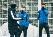 Тренировки перед игрой с «Краснодаром»