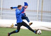 Тренировки во время паузы на игры сборных команд