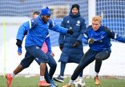 Тренировки во время паузы на игры сборных команд