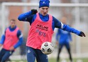 Тренировки перед игрой с ФК «Уфа»