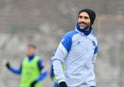 Тренировки перед игрой с ФК «Уфа»