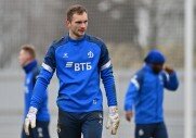 Тренировки перед игрой с ФК «Уфа»