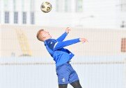 Тренировки перед игрой с ФК «Уфа»