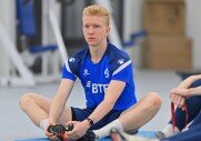 Тренировки перед игрой с ФК «Уфа»
