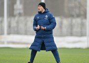 Тренировки перед игрой с ФК «Уфа»