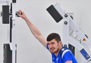 Тренировки перед игрой с ФК «Уфа»