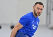 Тренировки перед игрой с ФК «Уфа»