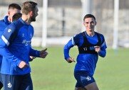 Тренировки перед игрой с ФК «Уфа»