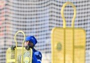 Тренировки перед игрой с ФК «Уфа»