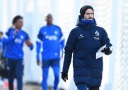 Тренировки перед игрой с ФК «Крылья Советов»