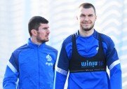 Тренировки перед игрой с ФК «Крылья Советов»