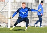 Тренировки перед игрой с ФК «Крылья Советов»