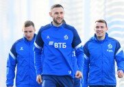 Тренировки перед игрой с ФК «Крылья Советов»