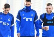 Тренировки перед игрой с ФК «Крылья Советов»