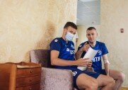Фоторепортаж с медосмотра команды