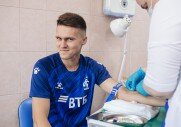 Фоторепортаж с медосмотра команды