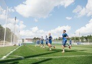 Первые тренировки в Новогорске