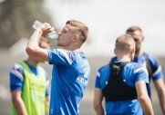 Первые тренировки в Новогорске
