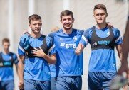 Первые тренировки в Новогорске