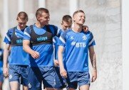 Первые тренировки в Новогорске