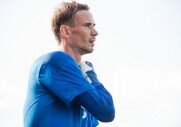 Тренировка перед матчем с «Уфой»