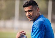 Тренировка перед матчем с «Уфой»