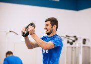 Тренировка перед матчем с «Уфой»