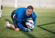 Тренировка перед матчем с «Уфой»