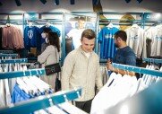 Торжественное открытие фирменного магазина