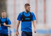 Тренировка перед матчем с «Уралом»