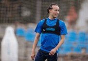 Тренировка перед матчем с «Уралом»