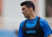 Тренировка перед матчем с «Уралом»