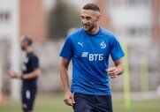 Тренировка перед матчем с «Уралом»
