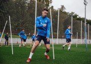 Тренировка перед матчем с «Нижним Новгородом»