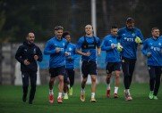 Тренировка перед матчем с «Нижним Новгородом»