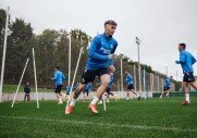 Тренировка перед матчем с «Нижним Новгородом»