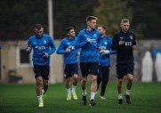 Тренировка перед матчем с «Нижним Новгородом»