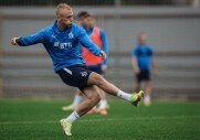 Тренировка перед матчем с «Нижним Новгородом»