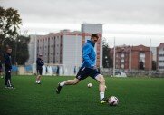 Тренировка перед матчем с «Нижним Новгородом»