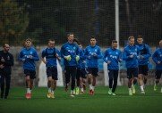 Тренировка перед матчем с «Нижним Новгородом»