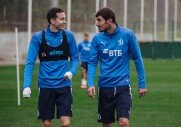 Тренировка перед матчем с «Нижним Новгородом»